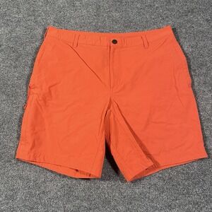 The North Face Flat Front Shorts 2 Mens Size 36 Lightweight Hiking Nylon Stretch